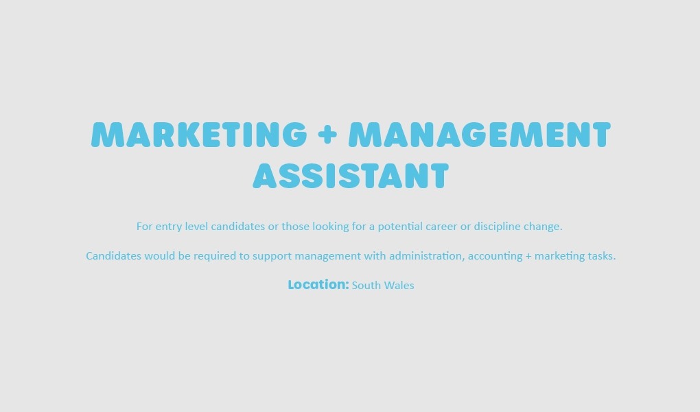 MARKETING ASSISTANT