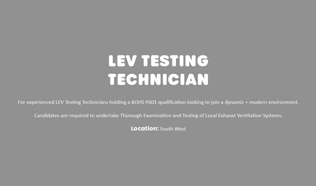 LEV TESTING TECHNICIAN